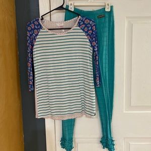 Matilda Jane shirt and matching pant